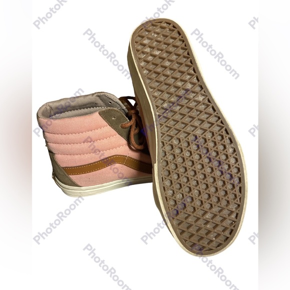 VANS OFF THE WALL SK8 SNEAKERS HIGH TOP UNIZEX MENS 8.5 WOMENS 10 gently loved - Picture 5 of 9